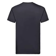 Fruit Of The Loom Mens Super Premium T-Shirt - Deep Navy - View 2