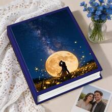 1pc 6 Inch 200 Sheets Photo Album, Insertable Family Photo Collection, Large Capacity Photo Album, Photo Storage Book, Family And Student Photos, Winter Christmas Valentine's Day New Year Gift - 1PC - View 10