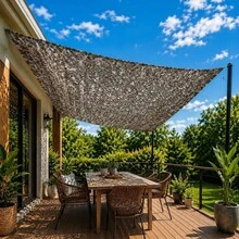 Outdoor Shade Net, Camouflage Camo Net, Garden Shade Net, Hunting Concealment Net, Suitable For Outdoor Camping, Hunting, Party Decoration, Yard Decoration, Car Shade - Woodland Camo Net Roll - Woodland Camouflage - View 3