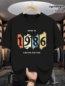 T-shirts för män - Svart - Visa 2