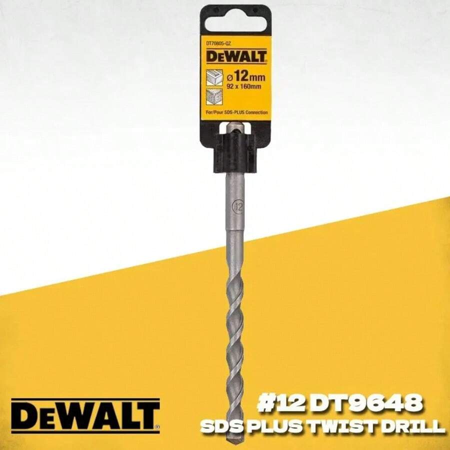 DEWALT 扭鑽頭 高速鋼材質 金屬孔切割器 核心鑽孔工具 12mm 鑽頭 DEWALT DT9648 - DT9648 - 查看 1