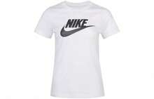 Nike Sportswear胸口經典Logo運動休閒透氣跑步訓練短袖正肩袖T卹 - 白色 - 查看 8