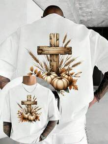 Men T-Shirts - White - View 6
