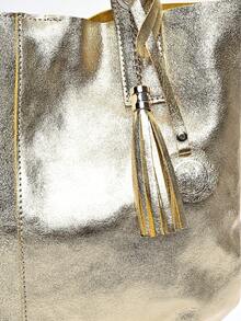 Roberta M Women Tote Bags - 金色 - 查看 4