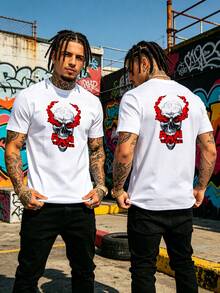Pure Cotton Unisex Short Sleeve Tee Perfect For Picnic Outdoor Gathering - White - View 6