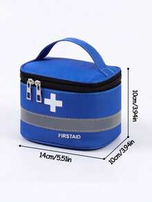1pc Portable First Aid Kit Travel Emergency Bag Home Outdoor Health Organizer Case Pouch Box Home Storage - Multicolor - View 7