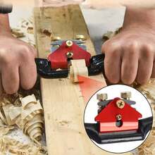 4 Buah Mini Planer yang Dapat Diatur, Planer Kayu Manual, Sistem Mata Pisau yang Dapat Diatur, Cocok untuk Pengrajin dan Pemahat, Alat Pertukangan Kayu Manual, Planer Besi yang Dapat Diatur, Planer Tepi Burung, Planer Tangan Rumah Tangga, Alat Pertukangan Kayu - Pesawat tangan mini - View 4