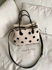 Bolso de lona de lino con 3 compartimentos, bolso tote de gran capacidad para ir al trabajo, bolso cubo de mano estilo nuevo 2026 - Beis - Ver 8