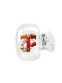 Cherry Shiny Gold & Red Letter Toothbrush Holder - Cute Design Travel And Home Storage Box With Transparent Lid, Compact Portable Design For Easy Carrying, Protects Toothbrush Head, Features Dual Drainage And Ventilation, Suitable For Home, Dorm And Travel Use | Cute Toothbrush Head Storage Box, Suitable For Bathroom Storage, Suitable For Home And Dorm Use - Multicolor - View 28