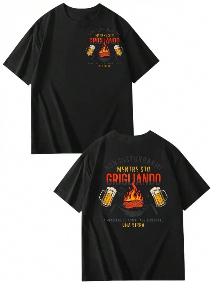 Men T-Shirts - Black - View 1