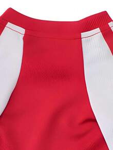 YOKLUN 1pc Pet T-Shirt, Sports Style, Suitable For Spring/Summer/Autumn Pet Clothing, Cute And Lively, Suitable For Cats And Dogs, Can Be Given As A Holiday Gift - Red - View 10