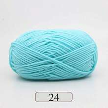 EDCUEBE7 1/3pcs/150g 5股混色米白色壓克力毛線，中粗米白色毛線 - 適合手工編織、手工織布、DIY手工藝、編織和鉤針，柔軟且多功能，適用於DIY鉤針和編織包 - 5股50G毛線 - 查看 32