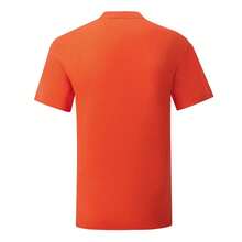 Fruit Of The Loom Mens Iconic T-Shirt - Flame Orange - View 2
