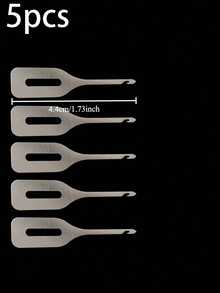 Stainless Steel Quick Threader, Embroidery Sewing Accessory, Handcraft Knitting Needle Threader Tool, DIY Handicraft - Multicolor - View 12