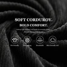 243CM L-Shaped Boneless Corner Sofa, Sectional Modular Sofa With Memory Foam Seating & Wide Armrest Design, Cloud Couches For Living Room, Bedroom - Black - View 4