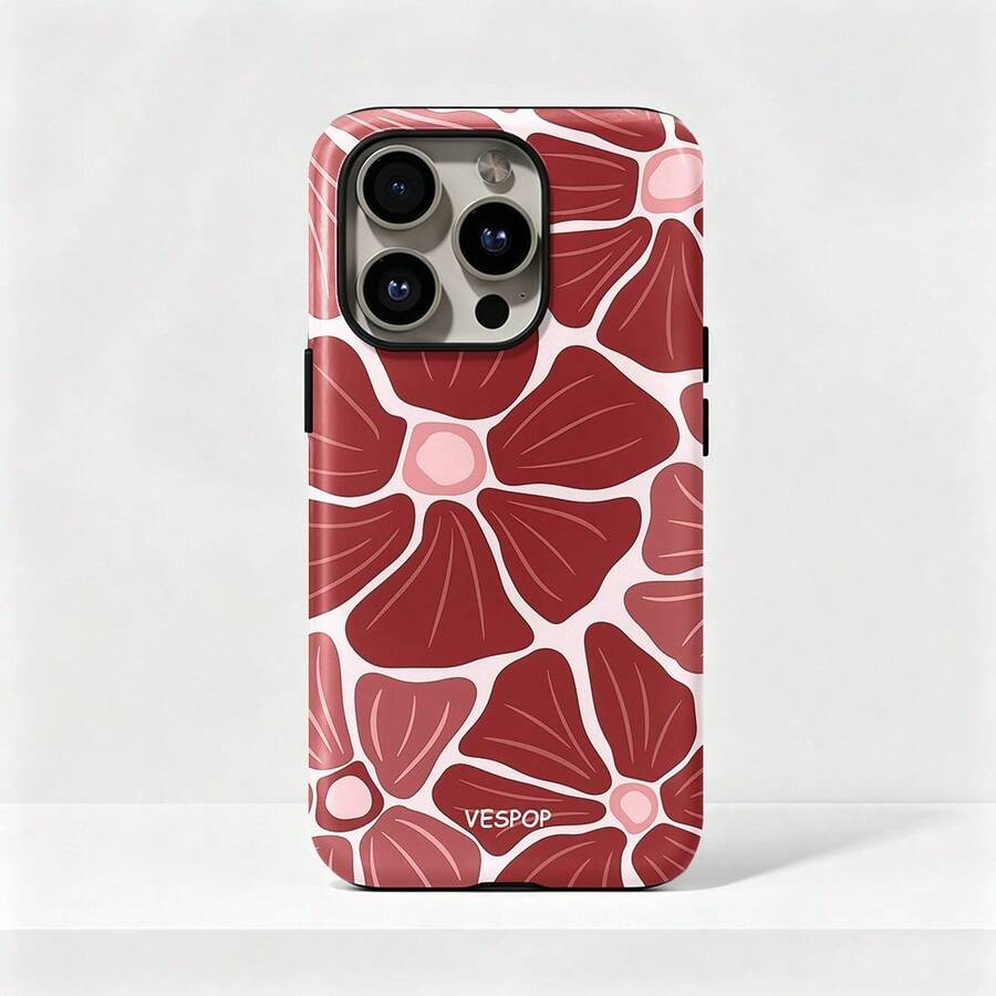 VESPOP غطاء هاتف Y2K مزدوج الطبقات مقاوم للصدمات، تصميم لامع، ألوان زاهية، متوافق مع IPhone 17/16/15/14/13 Pro Max، Galaxy S26/S25/S24 Ultra، Pixel 10/9/8 Pro - لون مختلط 1 - مشاهدة 1