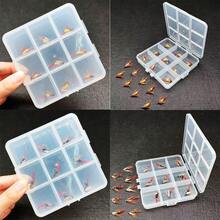 Fishing Bait-2Boxes Bundle(Total 18Pcs Flies)Fly Fishing Flies Lure-Wet Flies Fishing For Trout Fishing Nymph Lure(9Pcs/Box-Royal WulffFly Bait+9Pcs/Box-Wet Fly Red Bait) - Multicolor - View 8