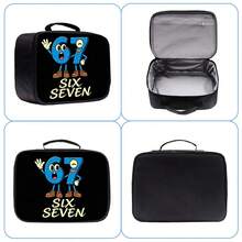 3 PIEZAS Mochila Escolar de 16.5 Pulgadas con Bolso de Mano y Estuche para Lápices para Primaria, Escuela Primaria y Secundaria - 67 marrón - Ver 5