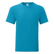 Fruit Of The Loom Mens Iconic T-Shirt - Azure - View 1