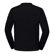 Fruit Of The Loom Mens Iconic Premium Set-In Sweatshirt - Black - View 2