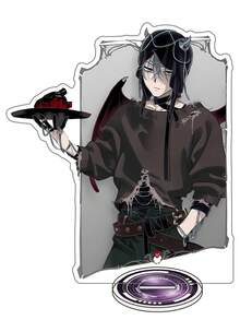 動漫 Alien Stage Ivan Till Mizi Sua Luka Hyuna 壓克力立牌吊飾 15CM 天使惡魔透明雙面桌面裝飾禮物 - 多色 - 查看 8