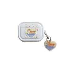 Funda para auriculares con estampado de cachorro Corgi corriendo, carcasa blanda de TPU blanca, funda para auriculares adecuada para AirPods 1/2/3/4/Pro, bolsa para auriculares - Blanco - Ver 10