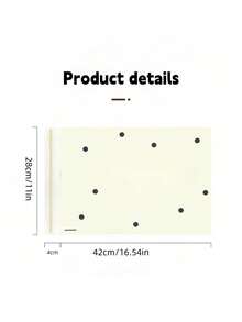 1 Roll 10/50pcs Milky White Polka Dot Shipping Bags, Waterproof Courier Bags, Logistics Transport Packaging Bags, Suitable For Back To School Gifts, Shipping Packaging, Office Packing And Storage - A - View 13