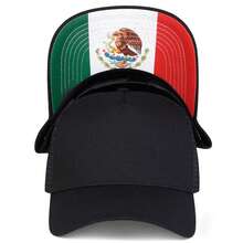 1pc Men's Eagle Print Trucker Hat, Adjustable Baseball Cap, Fashion Truck Driver Hat, Sun Protection, Casual Mesh Cap Suitable For Spring, Autumn, Travel, Beach, Party - Multicolor - View 14