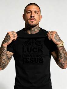 Men T-Shirts - Black - View 1
