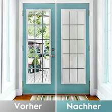 Frosted Privacy Film – Anti-Peeping Window Film For Bathrooms, Toilets And Offices – Translucent, Opaque, Self-Adhesive Window Film – 44.5*200cm - 1PC - 查看 5