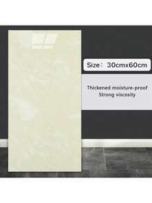 10pcs Self-Adhesive Marble Tiles Sticker Waterproof PVC Tile Wall Sticker Bathroom Livingroom Decor Imitation Ceramic Tile - Multicolor - View 16