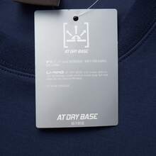 Li-Ning 中性網球風圓領運動衫，復古字母印花寬鬆休閒套頭衫 AWDV536 - 深航艦藍 - 查看 9