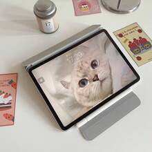 磁吸保護殼適用於 iPad Pro 13 2025 M5、iPad Air 11 2026 (M4)、iPad A16 11代/10代、Mini 7、Mini 6 2024 2022 M2、iPad Pro 12.9 4代 5代 6代 - 灰色 - 查看 3