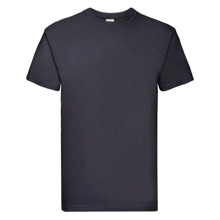 Fruit Of The Loom Mens Super Premium T-Shirt - Deep Navy - View 1