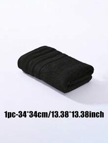 Bamboo Fiber Towel Set (1pc/2pcs/4pcs) - Lightweight & Soft, Ultra Absorbent Bath Towels And Hand Towels [Thin Style], Quick Dry, Skin-Friendly, Durable, Modern Bathroom Accessories, Perfect Gift For Friends And Family (40x75cm And 70x140cm) - Black - View 15