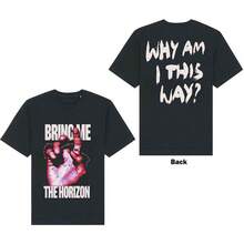 Y2K Grafik Vintage T-Shirt Bring Me The Horizon Lost T-Shirt Schwarz Neu - Schwarz - Übersicht 1