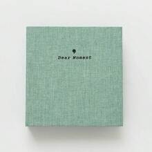 100 Pockets Dear Moment Linen Photo Album Photocard Binder Album For 2 X 3 Inch Mini Name Card Baby Kid Album - A - View 10