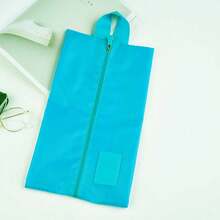 2/6 piezas Bolsas portátiles con cremallera para almacenamiento de zapatos, Bolsas de zapatos impermeables portátiles para viajes, Organizador de zapatos deportivos a prueba de polvo, Bolsa de zapatos para viajes, Organizador de zapatos para equipaje, Funda de zapatos para equipaje de viaje de negocios, Bolsa portátil de almacenamiento de zapatos deportivos para gimnasio, Unisex - Multicolor - Ver 26