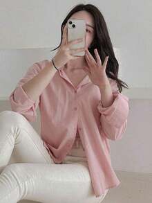 Women Blouses & Shirts - White - View 8