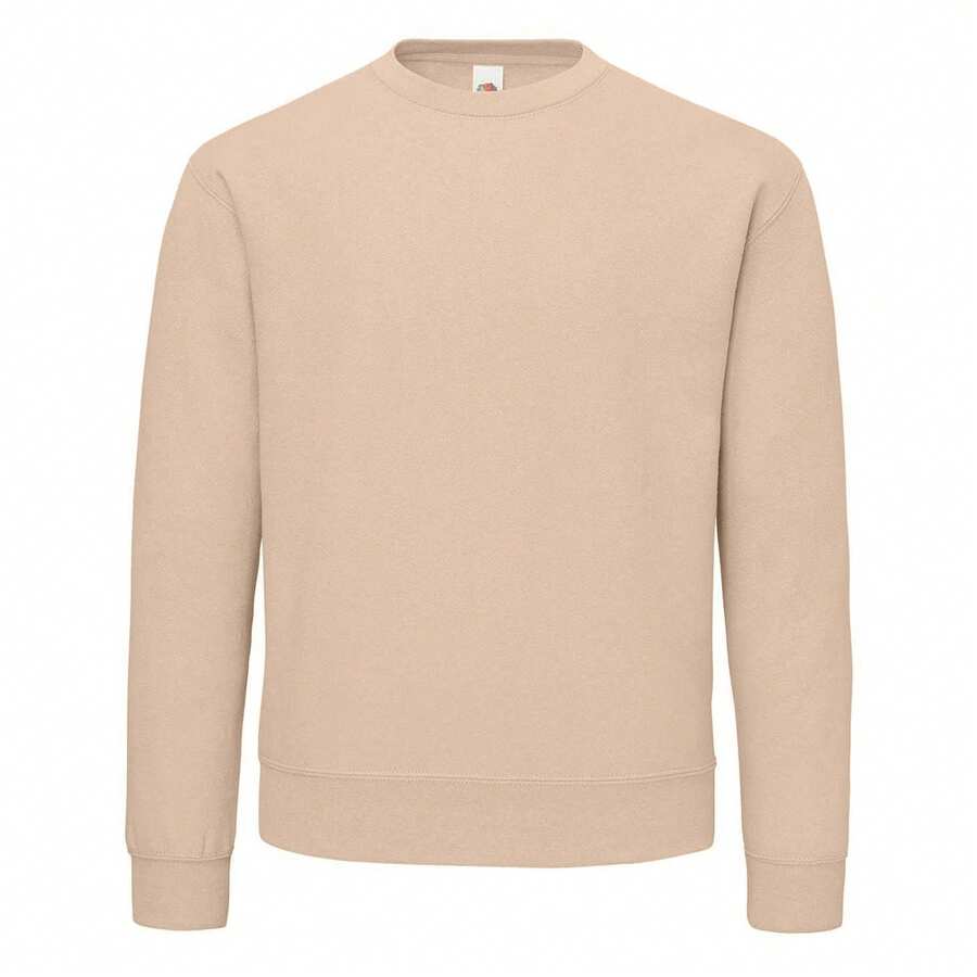 Fruit Of The Loom Unisex Adult Supercotton Sweatshirt - Desert Sand - View 1