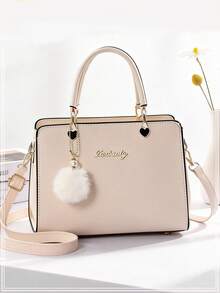 New Fashion Crossbody Bag Women's Elegant Business Shoulder Bag Large Capacity Square Tote Bag Mom Bag Dressy Handbags Purse Back To School Outfits - 彩色 - 查看 13