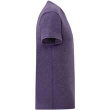 Fruit Of The Loom Mens Iconic T-Shirt - Heather Purple - View 3