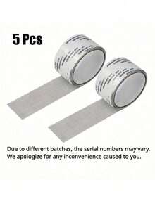 1 Roll Self-Adhesive Window Screen Repair Tape, Insect Mesh Hole Repair Patch, Strong Adhesive Insect Screen Repair, Suitable For Dormitory Door Curtain Screen Window Mosquito Net Tear Repair, Waterproof Durable Transparent Tape, Easy To Apply And Cut, Indoor And Outdoor Use - Multicolor - View 12