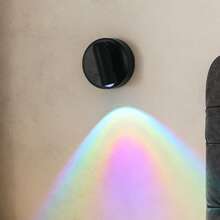 1個可充電式磁吸LED強光燈,適合室內使用 - 半嵌入式室內變色壁燈,即插即用燈具,50度可旋轉室內照明,三色可調 + RGB多色,Type-C充電,適合許多節日禮物推薦 - 彩色 - 查看 14