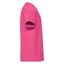 Fruit Of The Loom Mens Ringspun Premium T-Shirt - Fuchsia - View 3