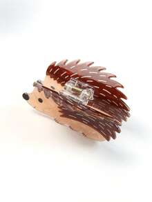 Girls Cute Sweet Hedgehog Hair Claw, Cartoon Animal Large Hair Clip Suitable For Thick Hair, Sweet Y2K Style Cute Women Girls Hair Accessory, Perfect Gift For Cute Animal Lovers - Multicolor a - View 2