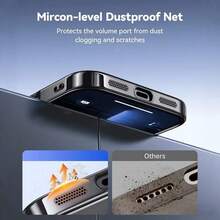 1 PIEZA Funda protectora de lente magnética con acabado brillante y electroplateado naranja compatible con iPhone 17, 17 Pro, 17 Pro Max, 17 Air, 11, 12, 13, 14, 15, 16 Pro, Pro Max, compatible con carga inalámbrica - Naranja - Ver 8