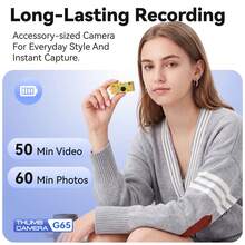 1080P Mini Keychain Camera - 0.96 Inch HD Screen, Comes With 32GB Memory Card, 160° Wide Angle, Anti-Loss Lanyard, Suitable For Adults/Teenagers/Outdoor Travel - View 6