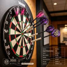 12pcs Dart Set, Professional Dart Practice Use, Suitable For Dart Enthusiasts Family Gathering Party Use. - Purple - View 6