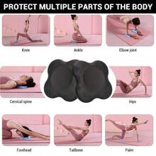 2Pcs Yoga Mats In Random Colors. Non-Slip, Cushioned, And Reusable Lightweight Exercise Mats Suitable For Yoga, Pilates, And Other Similar Activities. The Perfect Gift For Your Wife. - Yoga Kneeling Mat - View 11